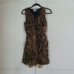 Cheetah Print Dress